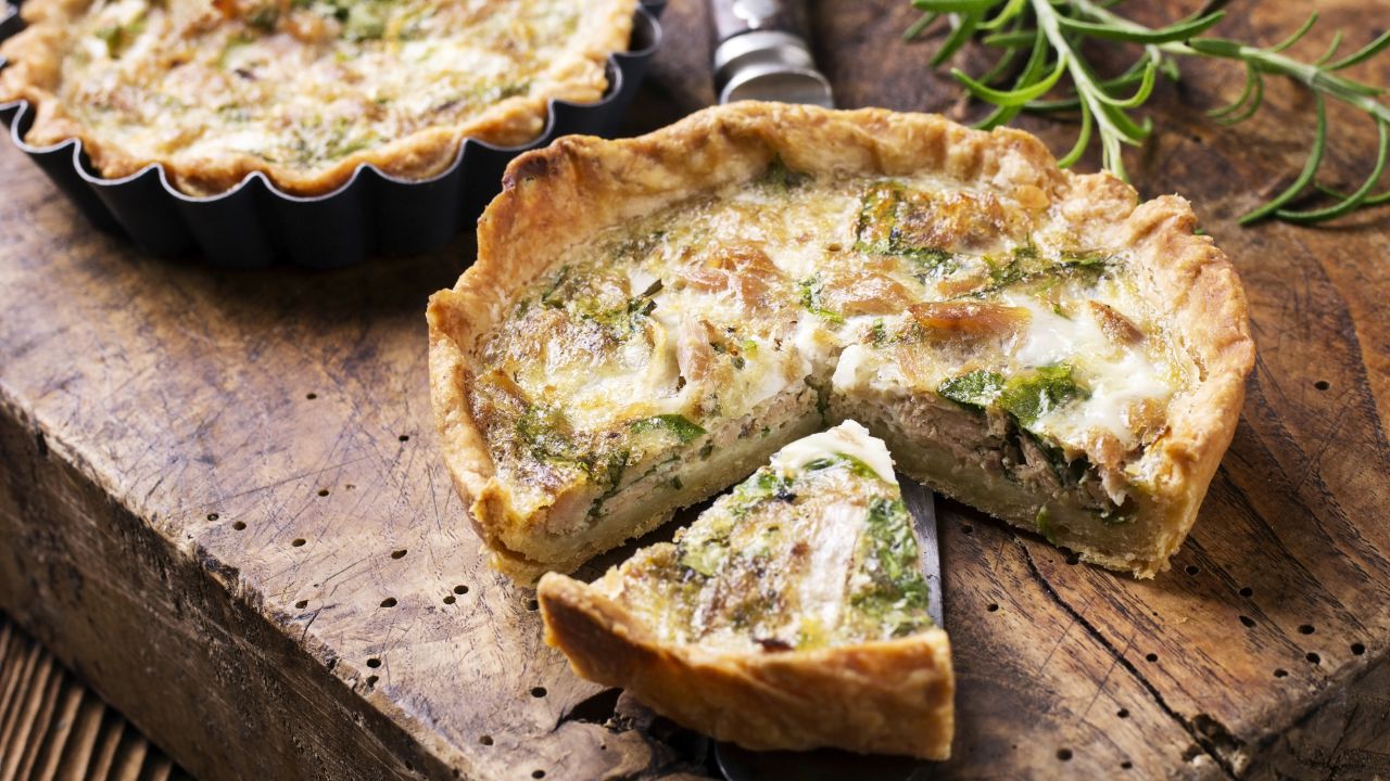 <strong>Quiche</strong>: Traditionalists such as French chef Alain Ducasse leave the fromage out of a classic Quiche Lorraine.