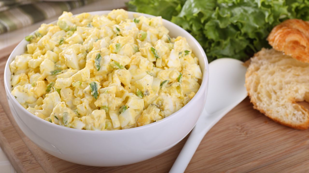 <strong>Egg salad</strong>: A lunchtime (or anytime) staple, egg salad originated in France, and is now ubiquitous in the US.