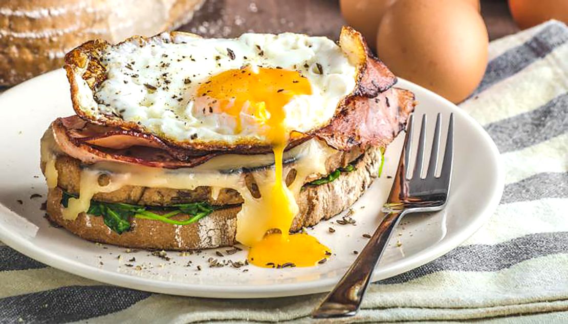 Gentleman's sandwich + egg = croque madame