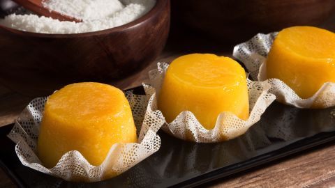 <strong>Quindim</strong>: Popular in Brazil, this dessert is made from sugar, egg yolks and ground coconut.
