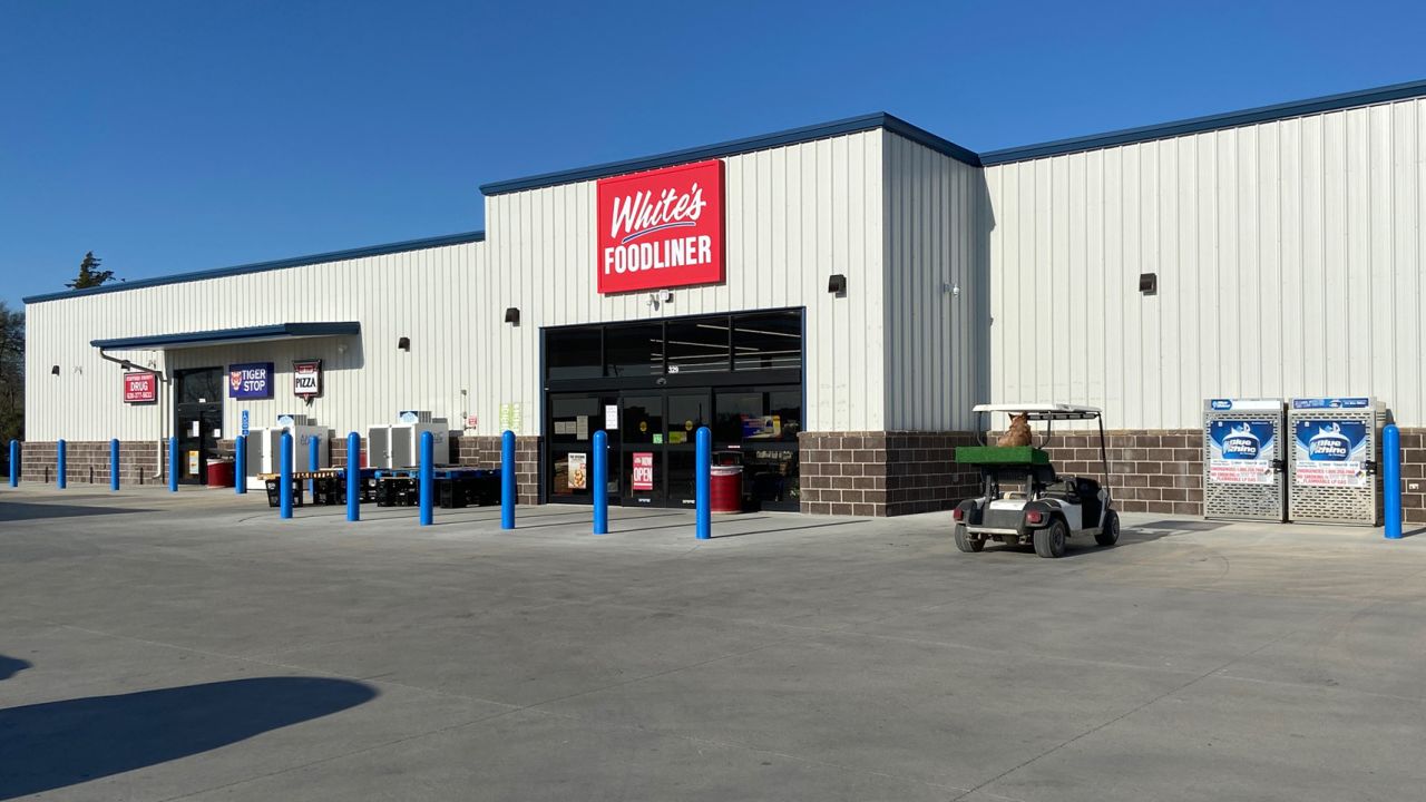 White's Foodliner in St. John, Kansas.