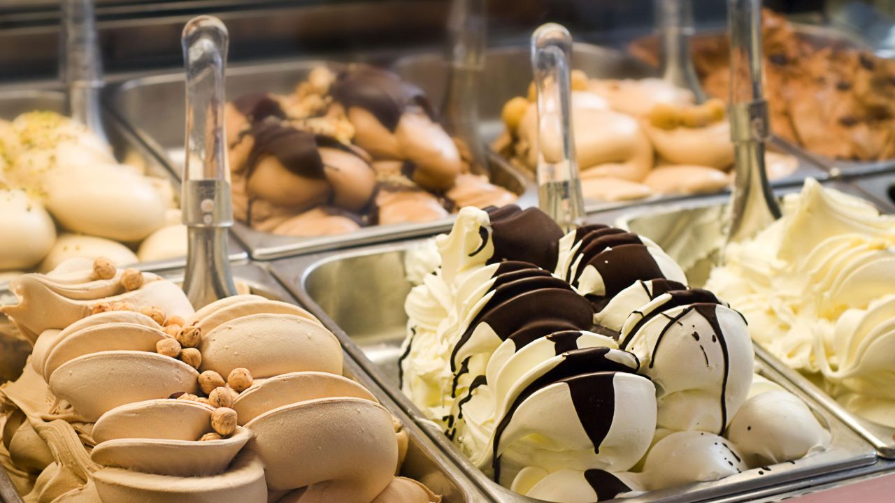 Gelato is a culinary symbol of Italy.