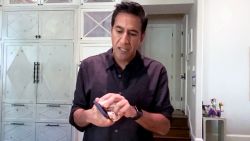 dr sanjay gupta demo how to clean with soap and water coronavirus town hall vpx_00000812