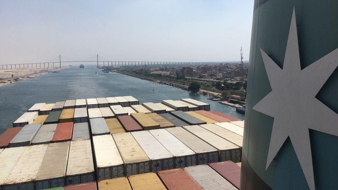 With flights off the table, Pedersen has relied heavily on container ships.