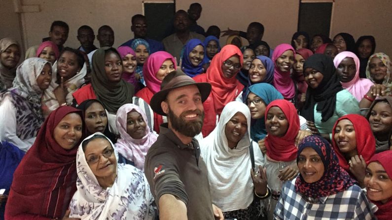 <strong>Visiting every Red Cross: </strong>Pedersen visits the Red Cross wherever the movement operates to spread awareness about their local initiatives. So far, he's already visited Red Cross societies in 189 countries -- a feat that's never been done before, he says.