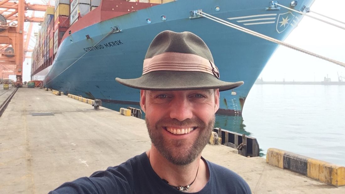<strong>A background in logistics: </strong>Pedersen says that his experience in the shipping and logistics industry has helped him greatly throughout his journey.