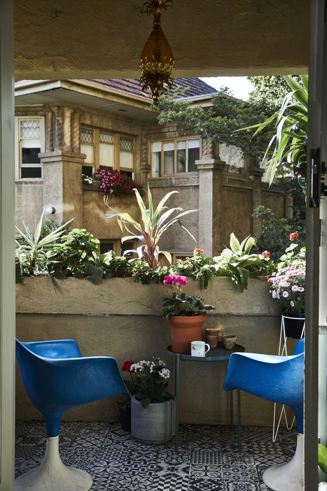 Plants can help bring balconies to life.