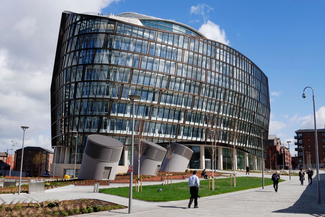 One Angel Square is lighting the way to a greener future in Manchester.