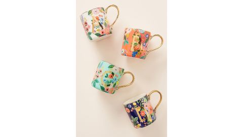 Rifle Paper Co. for Anthropologie Garden Party Monogram Mug