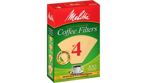 Melitta Natural Brown Coffee Filter 100-Count 