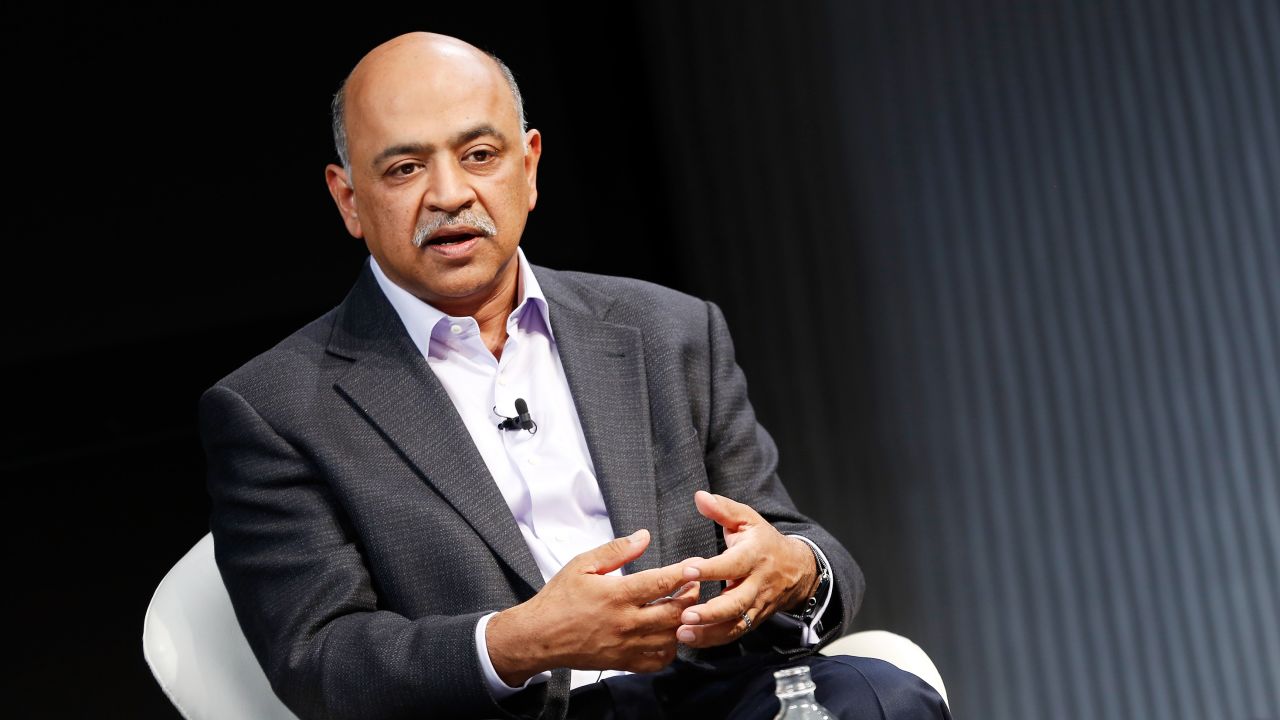 NEW YORK, NY - JUNE 16:  SVP and Director at IBM Research Arvind Krishna speaks on stage during the 2016 Wired Business Conference on June 16, 2016 in New York City.  (Photo by Brian Ach/Getty Images for Wired)