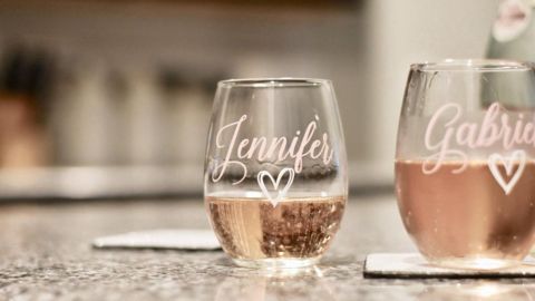 Custom Wine Glass