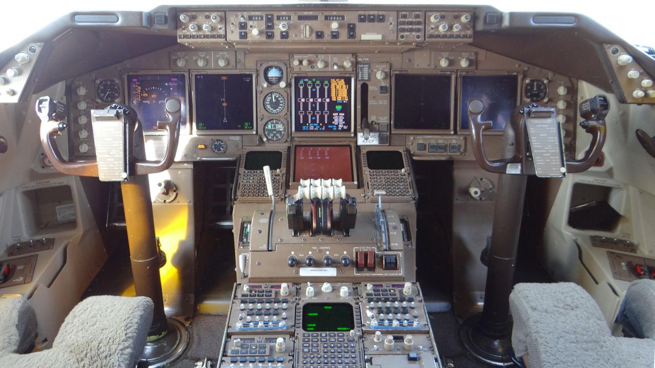 This cockpit won't seat any more pilots. 
