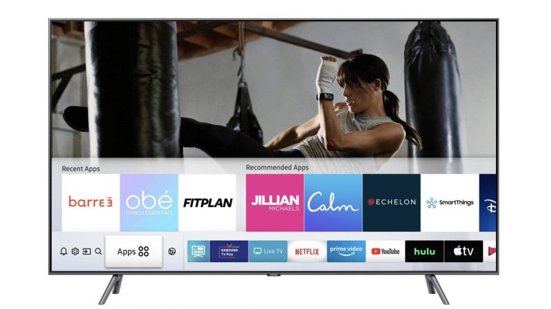 Samsung smart on sale tv apps