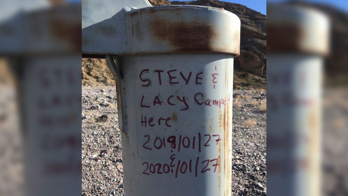 A vandal who left graffiti in multiple places in Death Valley confessed and apologized.