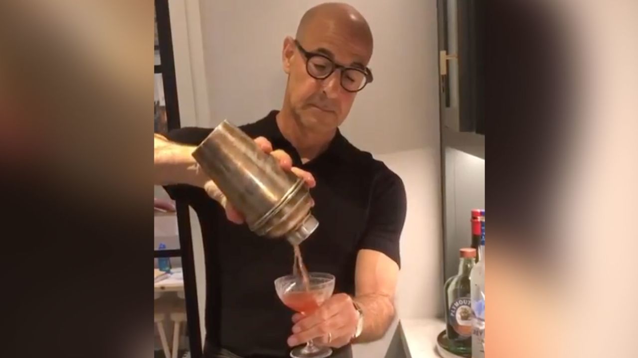 Actor Stanley Tucci shows us how to make his favorite version of a negroni.