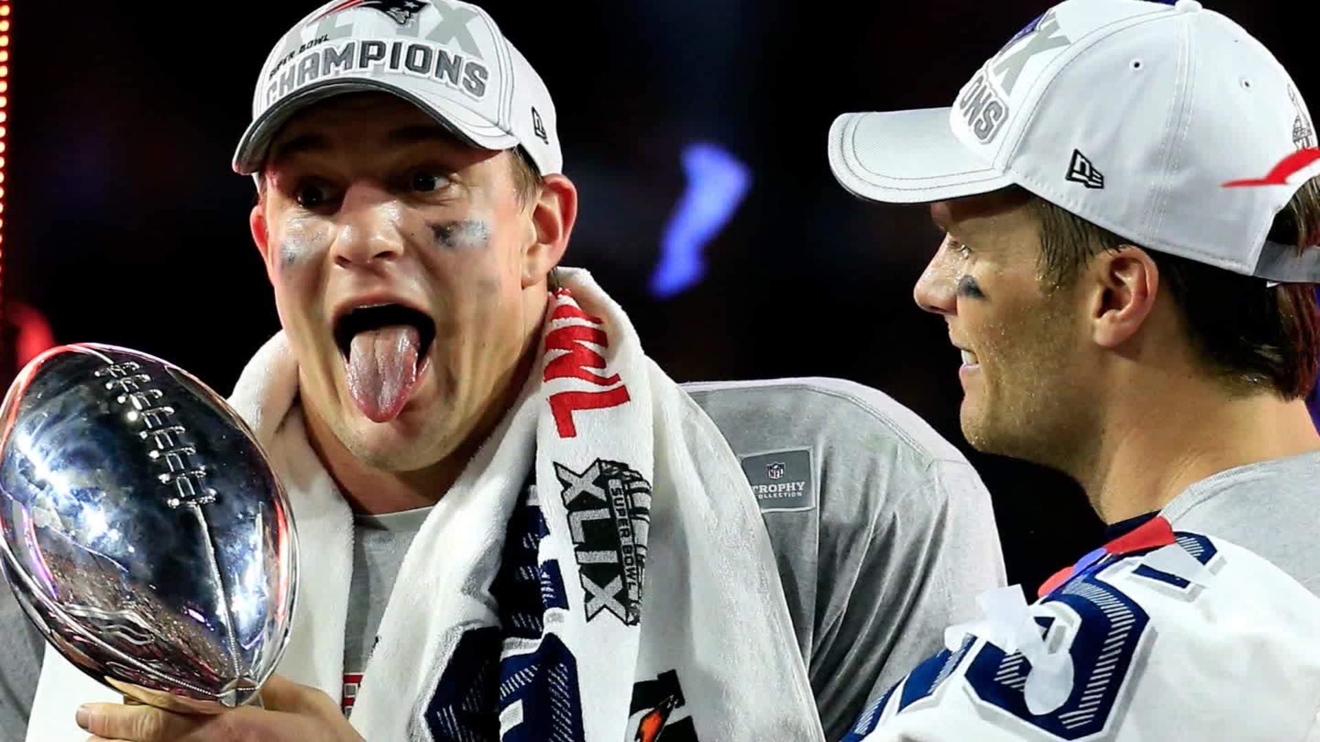 Thank you, Gronk  Patriots 