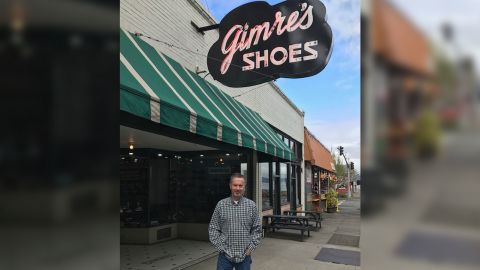 Shoe store owner Peter Gimre says without a true economic revival, it will be hard for many to stay in business.