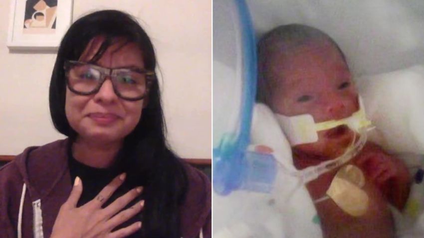 Covid-19 baby coma Johana Mendoza Chancay