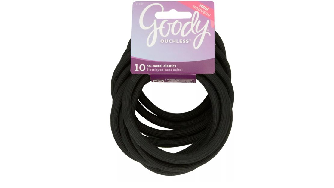 Goody Ouchless Xtra Long Extra Thick Elastic Hair Ties, 10ct 