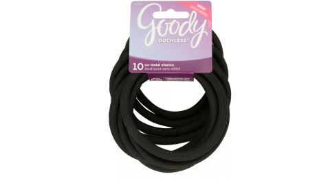 Goody Ouchless Xtra Long Extra Thick Elastic Hair Ties, 10ct 