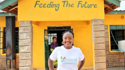 Wawira Njiru is the founder of Food for Education.