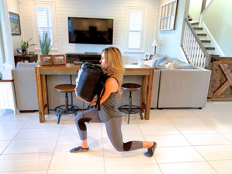 At home workouts with household online items