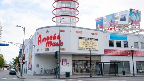 Amoeba Music Hollywood is the largest independent record store in the country.