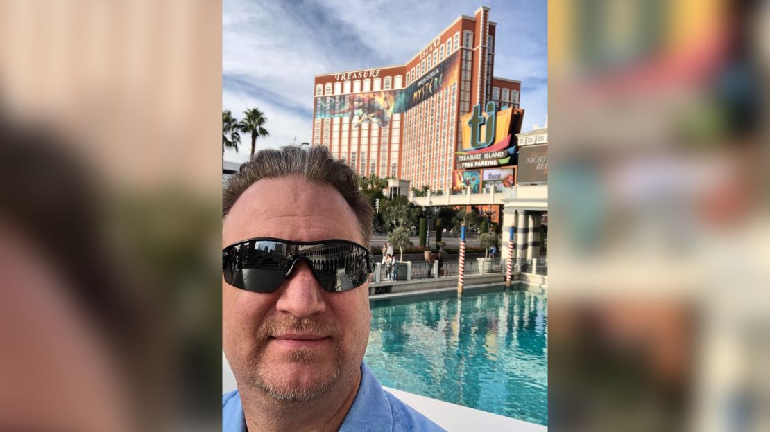 Trent Gardner, a furloughed bartender who worked at Treasure Island Resort and Casino in Las Vegas, is not able to pay May rent.