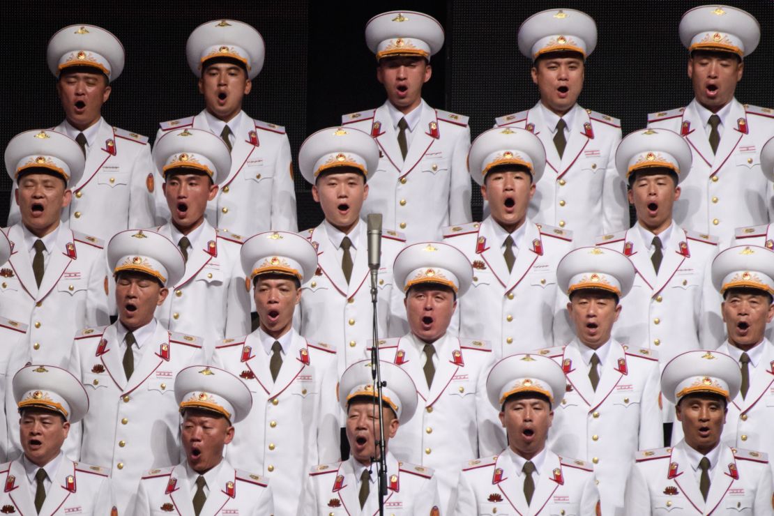 Army choirs and troupes perform at some of North Korea's biggest state events.