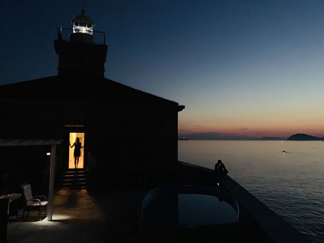 A lighthouse near Dubrovnik, Croatia, started a new chapter for Weir.