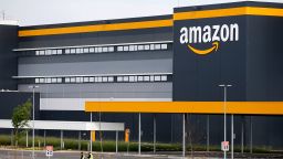 Amazon suspended distribution in France after a court ruled it had to stop all non-essential deliveries. 
