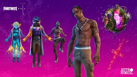 Travis Scott debuted his new track "Astronomical" in the online game Fortnite.  
