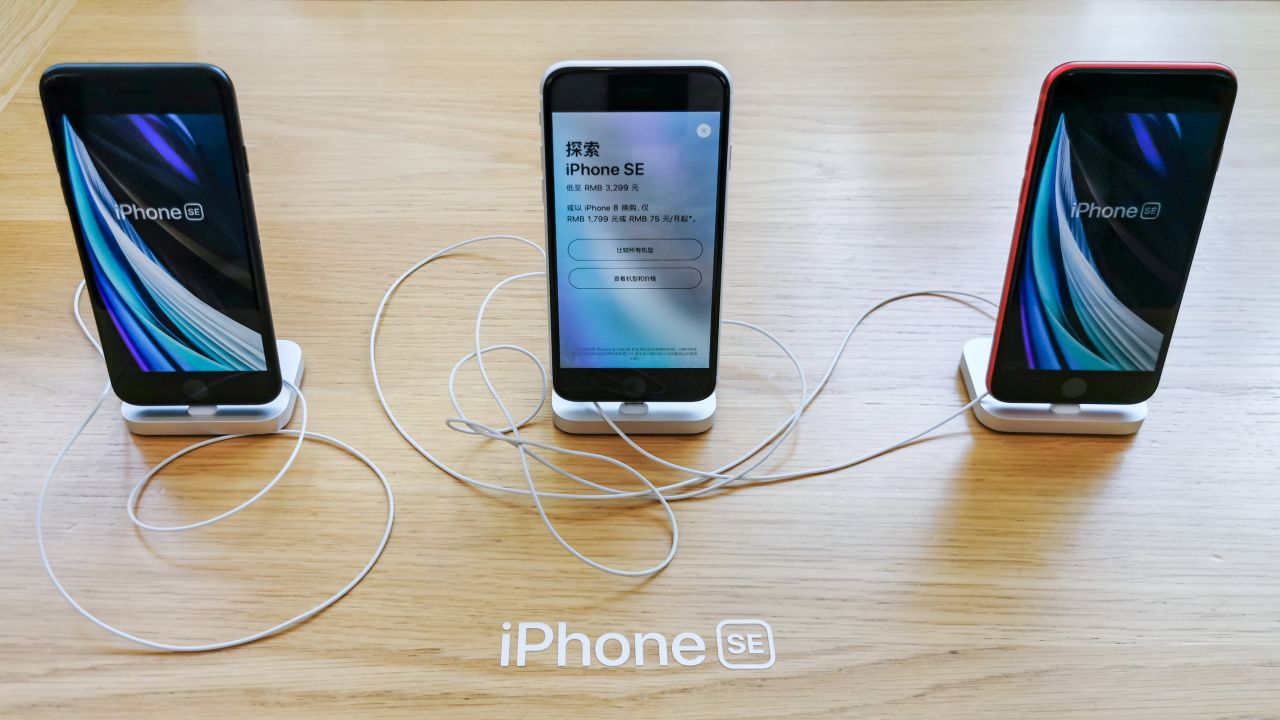 The new iPhone SE goes on sale in Shanghai, China -- one of the only regions where Apple stores are currently open