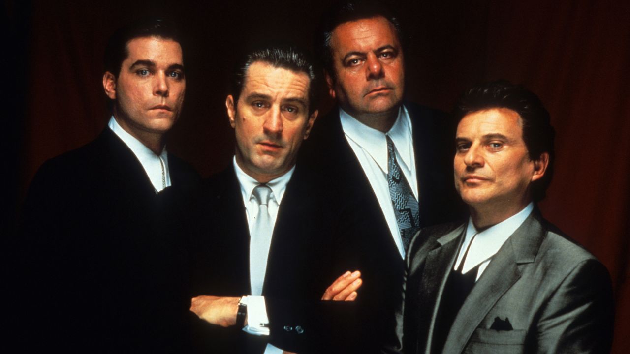<strong>"Goodfellas"</strong>: Ray Liotta, Robert De Niro, Paul Sorvino, and Joe Pesci headed the cast of the now classic mob film based on the true story of gangster Henry Hill. <strong>(Hulu) </strong>