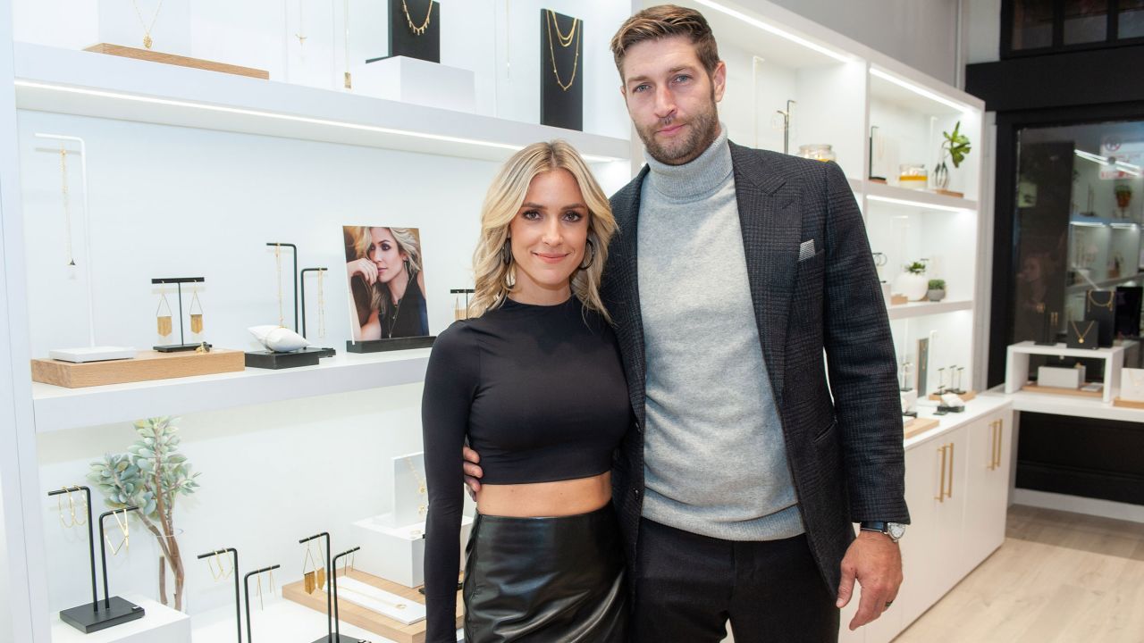 CHICAGO, ILLINOIS - OCTOBER 25: Kristin Cavallari and Jay Cutler attend the Uncommon James VIP Grand Opening at Uncommon James on October 25, 2019 in Chicago, Illinois. (Photo by Timothy Hiatt/Getty Images)