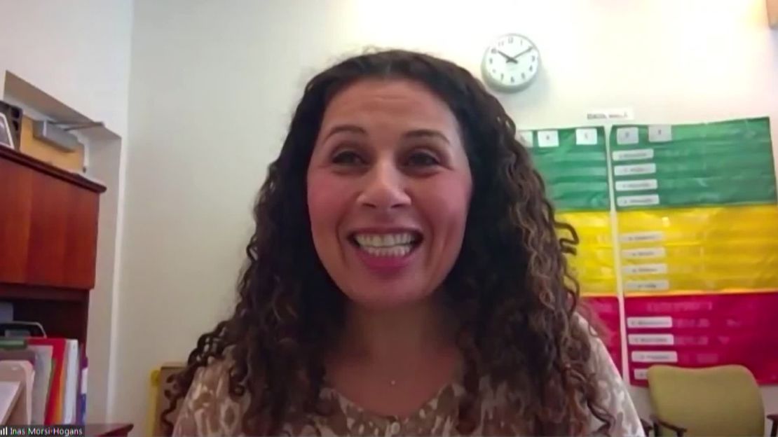 Elementary school principal Inas Morsi-Hogans smiles when she thinks of her youngest students, before acknowledging social distancing will be hard to impose.