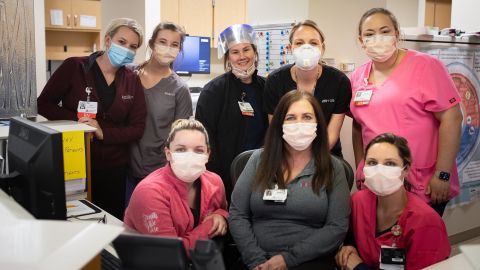 Staff at Margaret Mary Health.