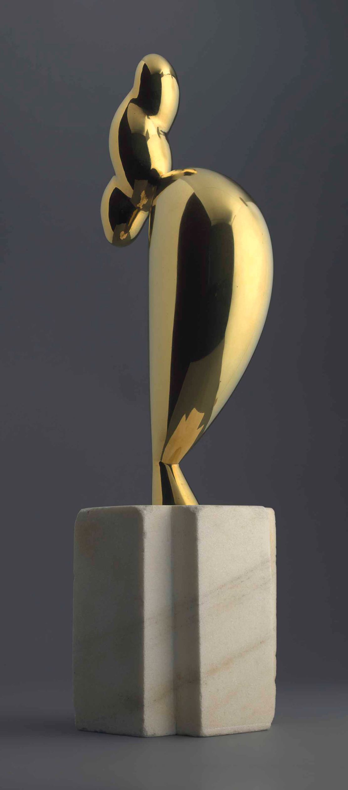 "La jeune fille sophistiquée (Portrait de Nancy Cunard)" (1928-32) by Constantin Brancusi 