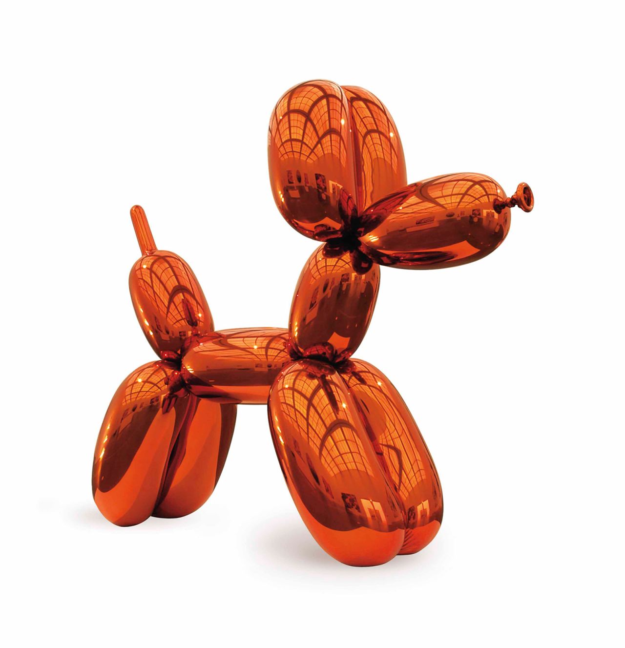 "Balloon Dog (Orange)" (1994-2000) by Jeff Koons