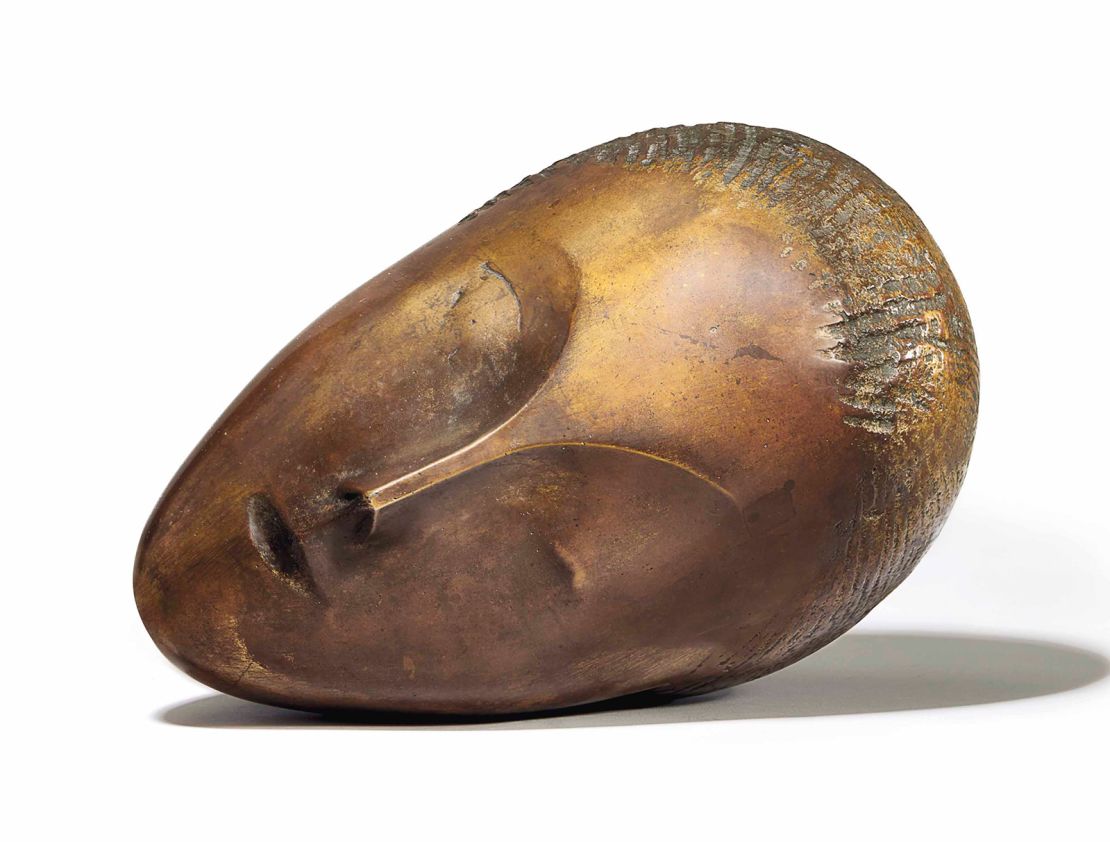 "La muse endormie" (1913) by Constantin Brancusi
