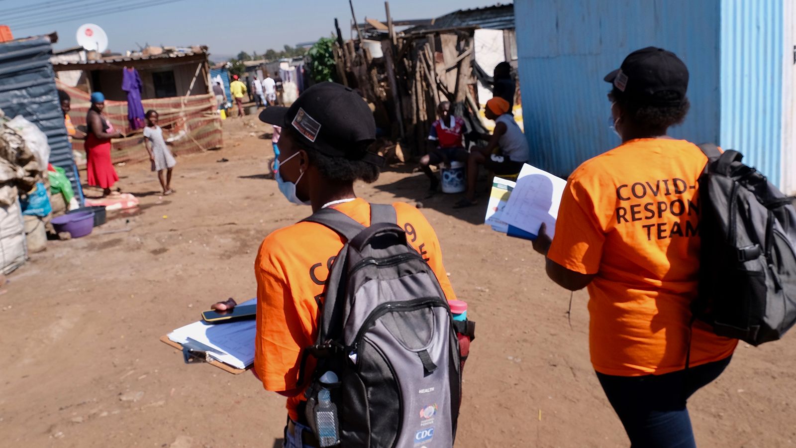 Thousands of health workers are targeting townships and informal settlements throughout South Africa. 