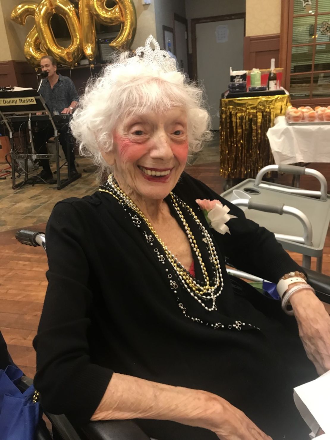 Friedman was named Prom Queen at the nursing home last year.