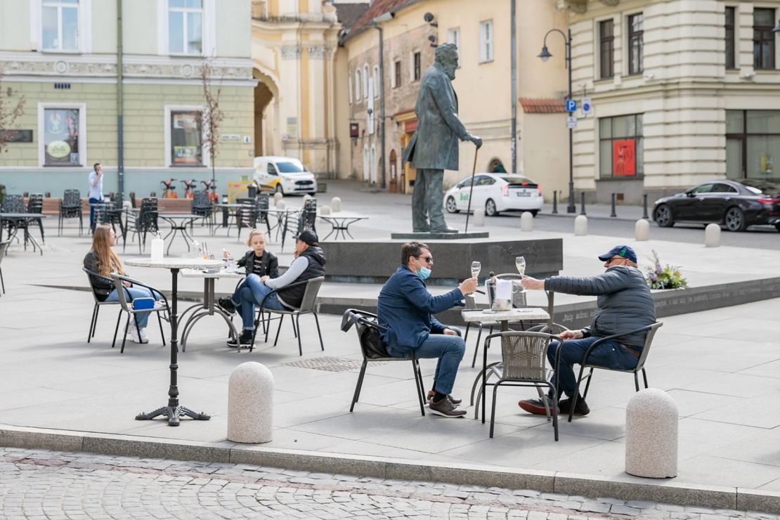 Vilnius' outdoor public spaces, including the iconic Cathedral Square, will house some of the capital city's food and beverage establishments. 