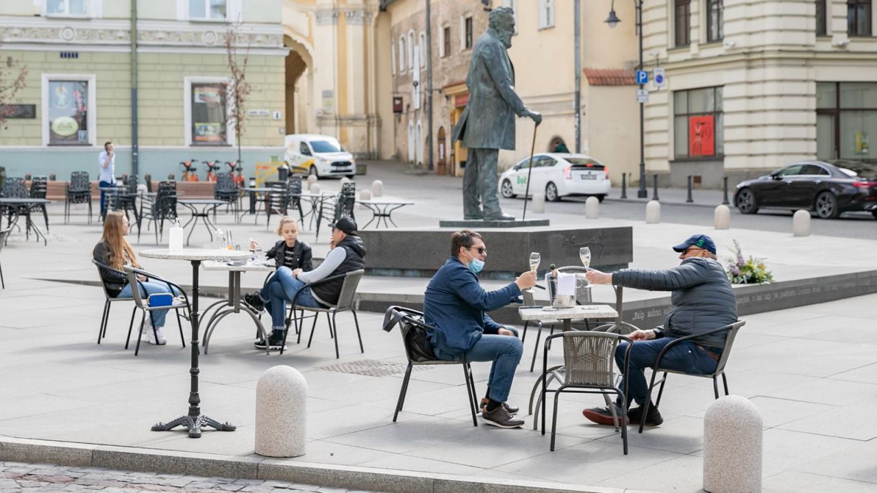 Vilnius' outdoor public spaces, including the iconic Cathedral Square, will house some of the capital city's food and beverage establishments. 