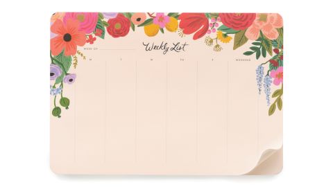 Rifle Paper Co. Garden Party Weekly Desk Pad