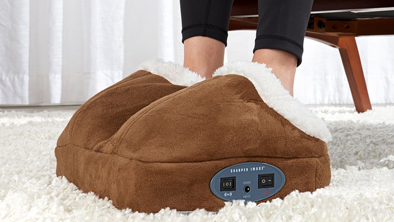 Sharper Image Warming Foot Massager