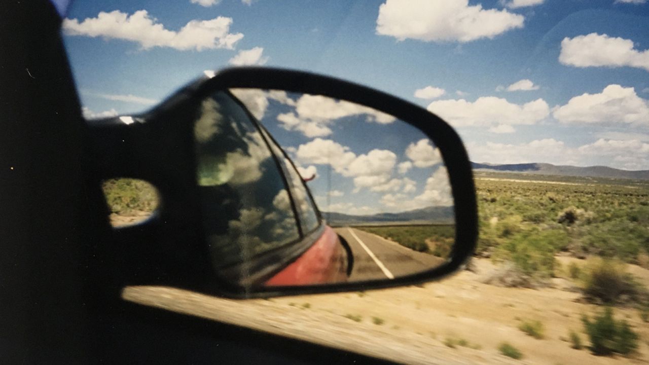 When you're in a car for days, you get creative with your photography. You have time.
