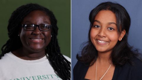 Victory Nwabufo (left) and Yolian Ogbu (right).