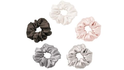 LilySilk 5 Pack Silk Scrunchies